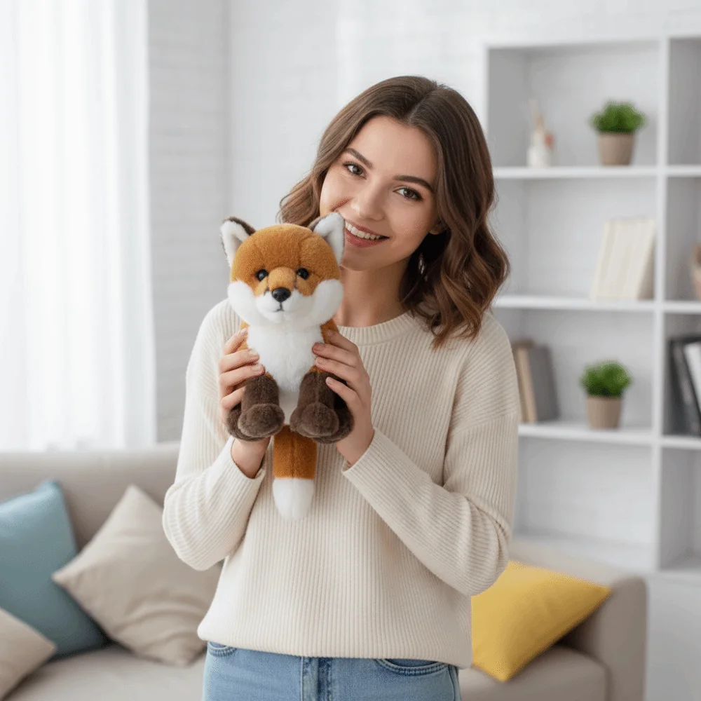 Soft Material Lying Fluffy Texture Realistic Design Red Lovely Style Lifelike Appearance Simulation Plushie Children Gifts
Soft Material Lying Fluffy Texture Realistic Design Red Lovely Style Lifelike Appearance Simulation Plushie Children Gifts