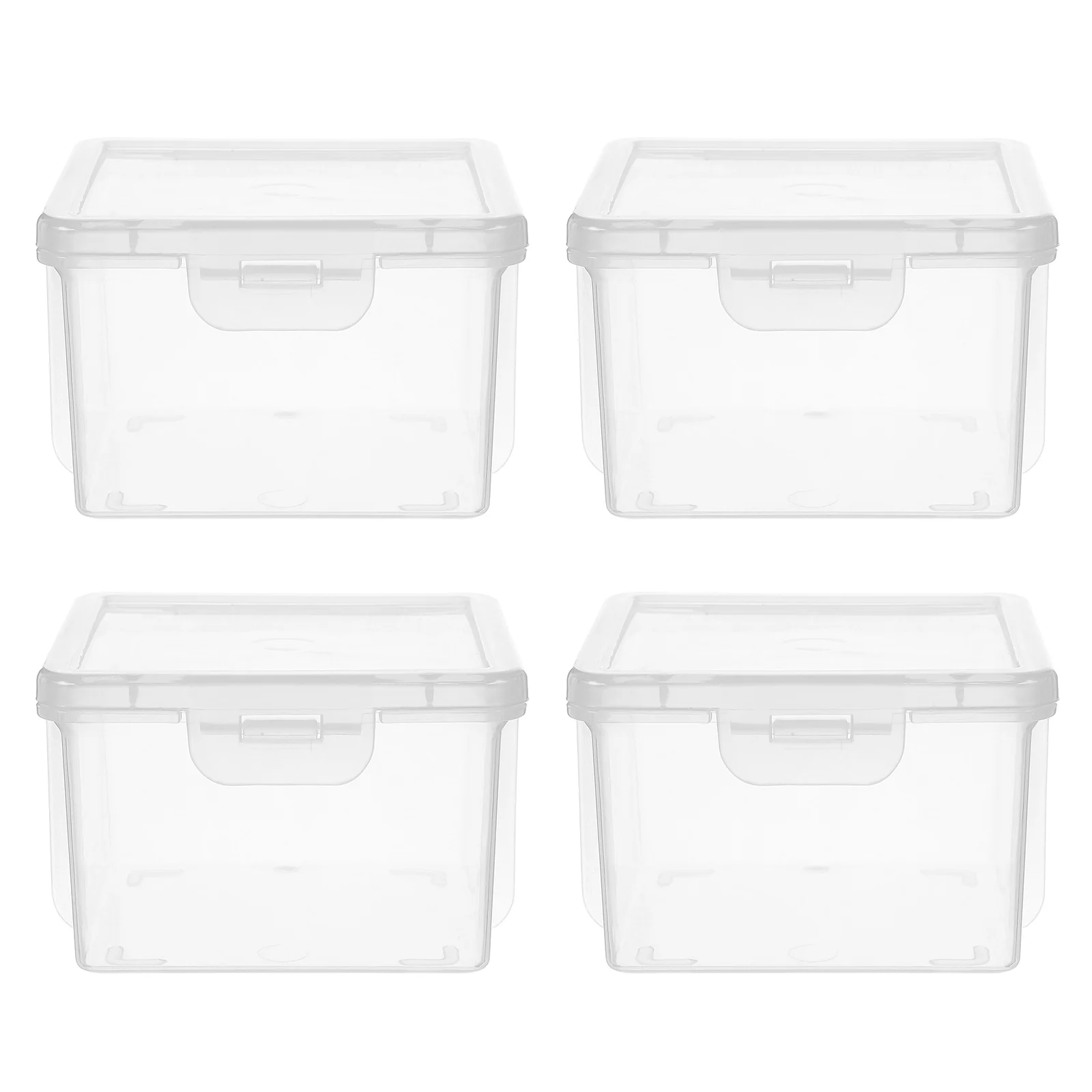 4pcs Bread Storage Box Airtight Plastic Container for Loaf Spices Countertop Organizer Transparent Kitchen Pantry Solution
4pcs Bread Storage Box Airtight Plastic Container for Loaf Spices Countertop Organizer Transparent Kitchen Pantry Solution