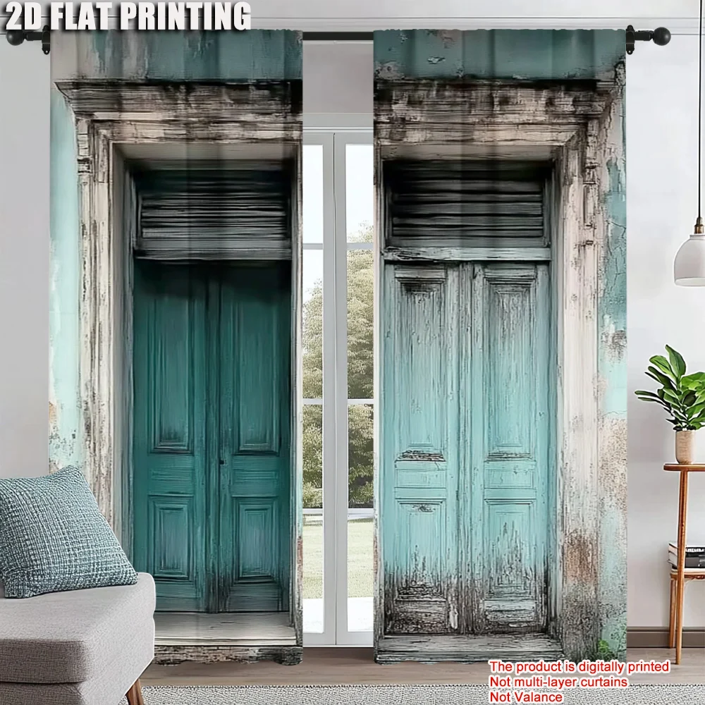 2Pcs Rustic French Country Curtains Vintage Rock House Pattern Window Drapes Design For Living Room Bedroom Dining Area Rod
2Pcs Rustic French Country Curtains Vintage Rock House Pattern Window Drapes Design For Living Room Bedroom Dining Area Rod