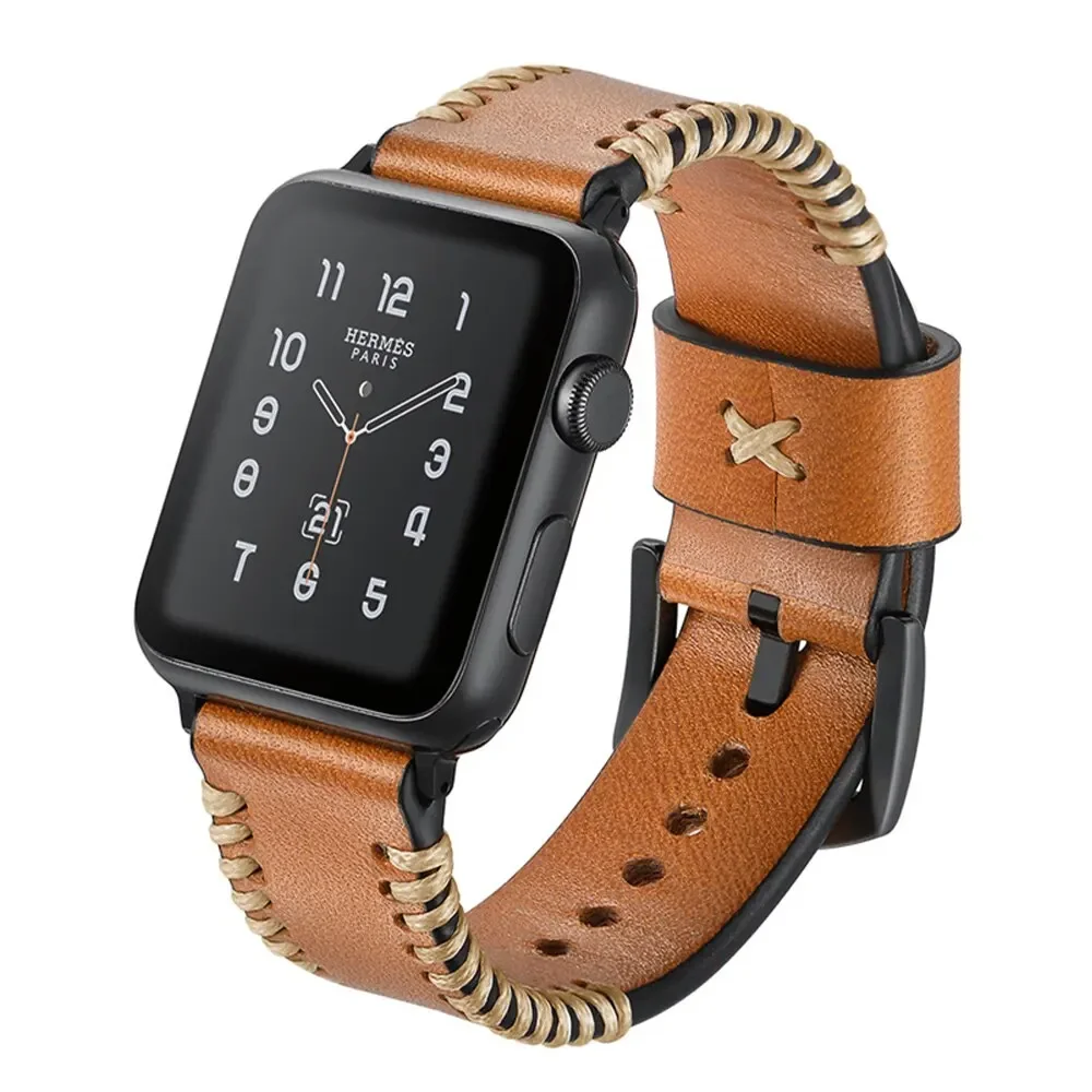 Ремешок из натуральной кожи для Apple Watch Ultra band 49 мм 45 мм 41 мм 44 мм 40 мм, браслет для iWatch Series 9 8 7 6 5 4 3 SE
Ремешок из натуральной кожи для Apple Watch Ultra band 49 мм 45 мм 41 мм 44 мм 40 мм, браслет для iWatch Series 9 8 7 6 5 4 3 SE