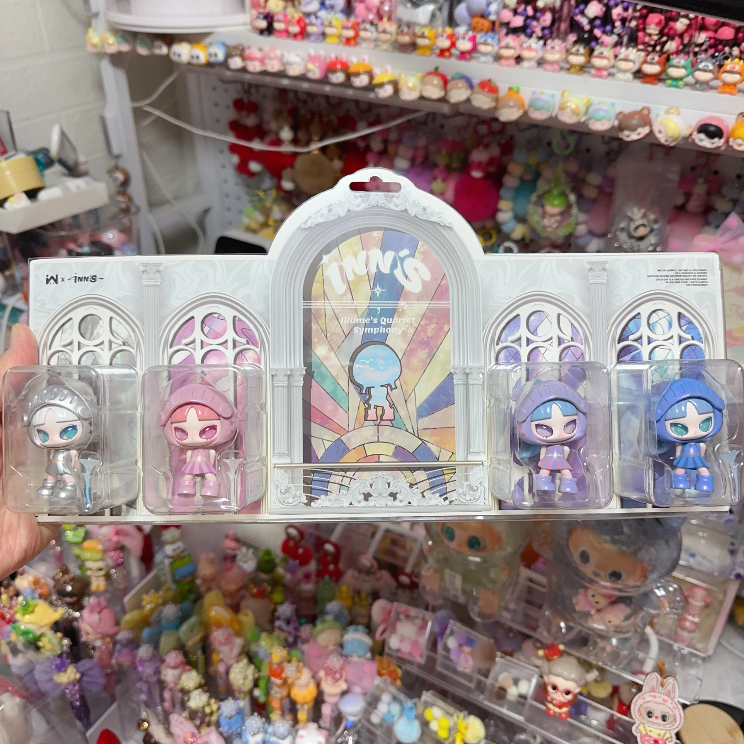 Inn Sound Lllume'S Quartet Symphony Symphony Of Light And Shadow Series Limited Edition Blind Box Ornament Girl'S Birthday Gifts
Inn Sound Lllume'S Quartet Symphony Symphony Of Light And Shadow Series Limited Edition Blind Box Ornament Girl'S Birthday Gifts