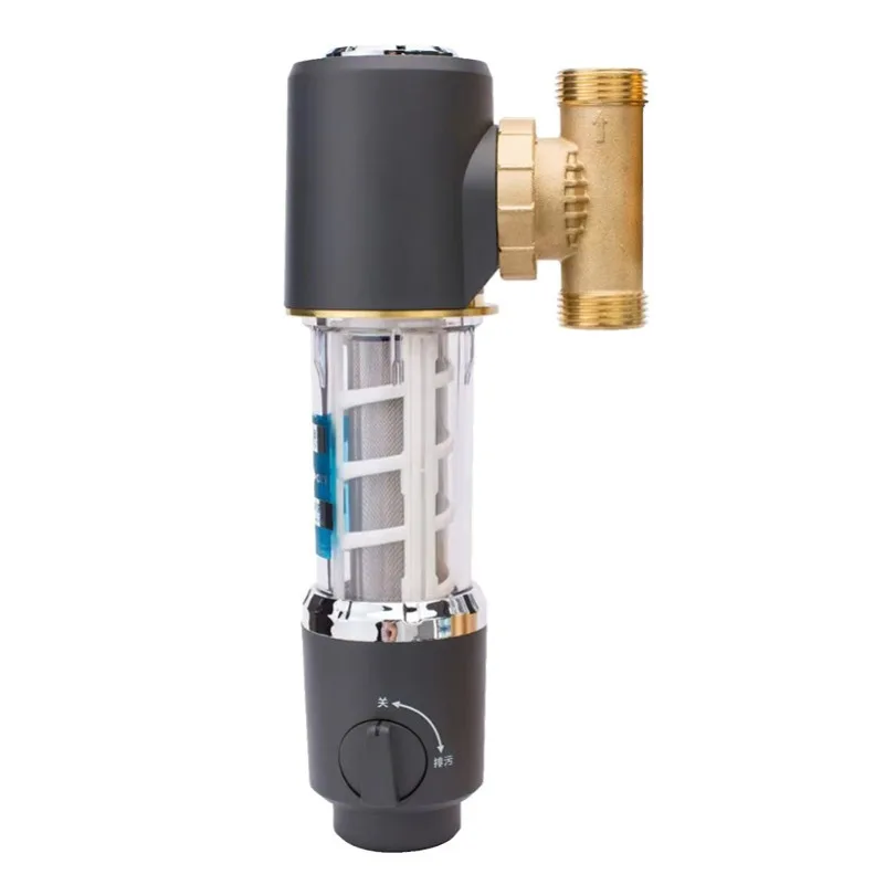 FOR Automatic backwash pre-filter Whole house main main pipe Household all-copper tap water large flow water purifier
FOR Automatic backwash pre-filter Whole house main main pipe Household all-copper tap water large flow water purifier