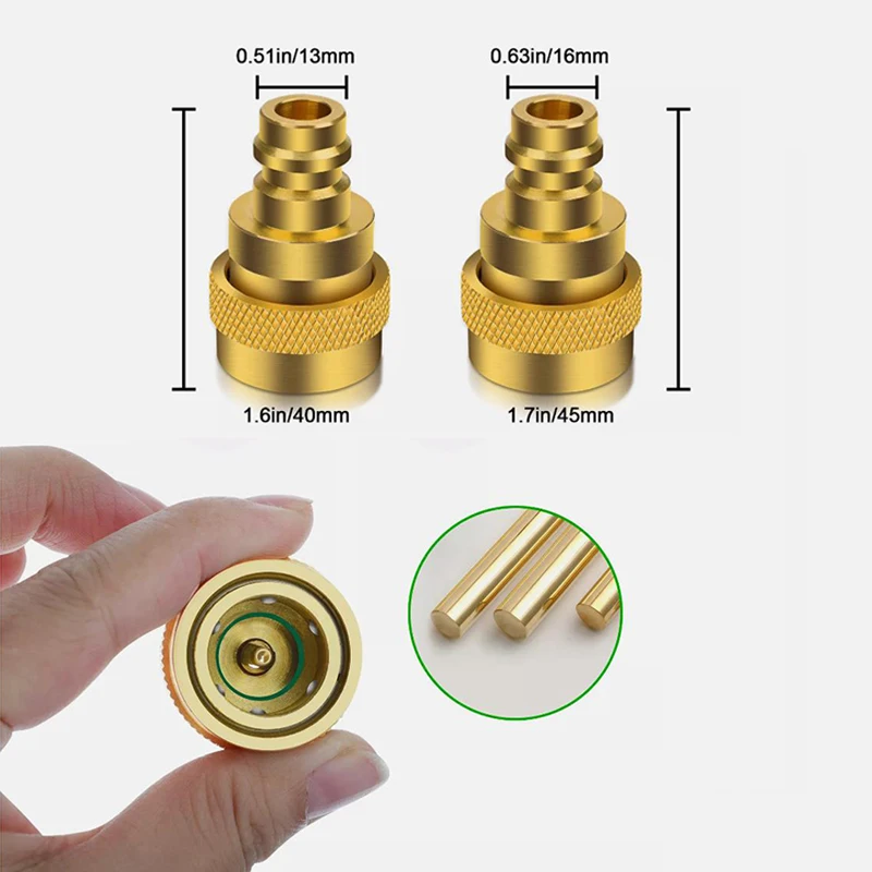2PCS R134A to R1234YF Quick Couplers Kit Adapter Adjustable High Low Side Connection No Leakage For AC Refrigerant
2PCS R134A to R1234YF Quick Couplers Kit Adapter Adjustable High Low Side Connection No Leakage For AC Refrigerant