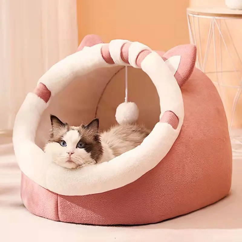 Cat Hole Tent, suitable for large, kitten and multiple cats, with removable washable upholstered pillows, available in 4 styles
Cat Hole Tent, suitable for large, kitten and multiple cats, with removable washable upholstered pillows, available in 4 styles