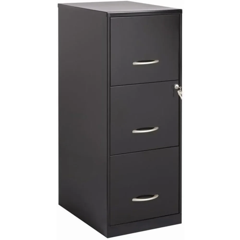 Filing Cabinet, 3 Drawers 35.5" Vertical Metal Filing Cabinet Lockable Pre-Assembled Stationary Letter Size for Home, Office
Filing Cabinet, 3 Drawers 35.5" Vertical Metal Filing Cabinet Lockable Pre-Assembled Stationary Letter Size for Home, Office