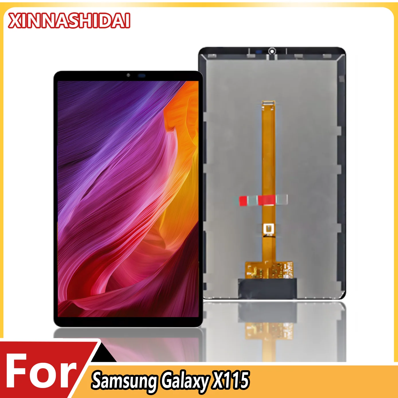 For Samsung Galaxy Tab SM-X115 LCD Display Touch Screen Digitizer Glass Assembly Replacement
For Samsung Galaxy Tab SM-X115 LCD Display Touch Screen Digitizer Glass Assembly Replacement