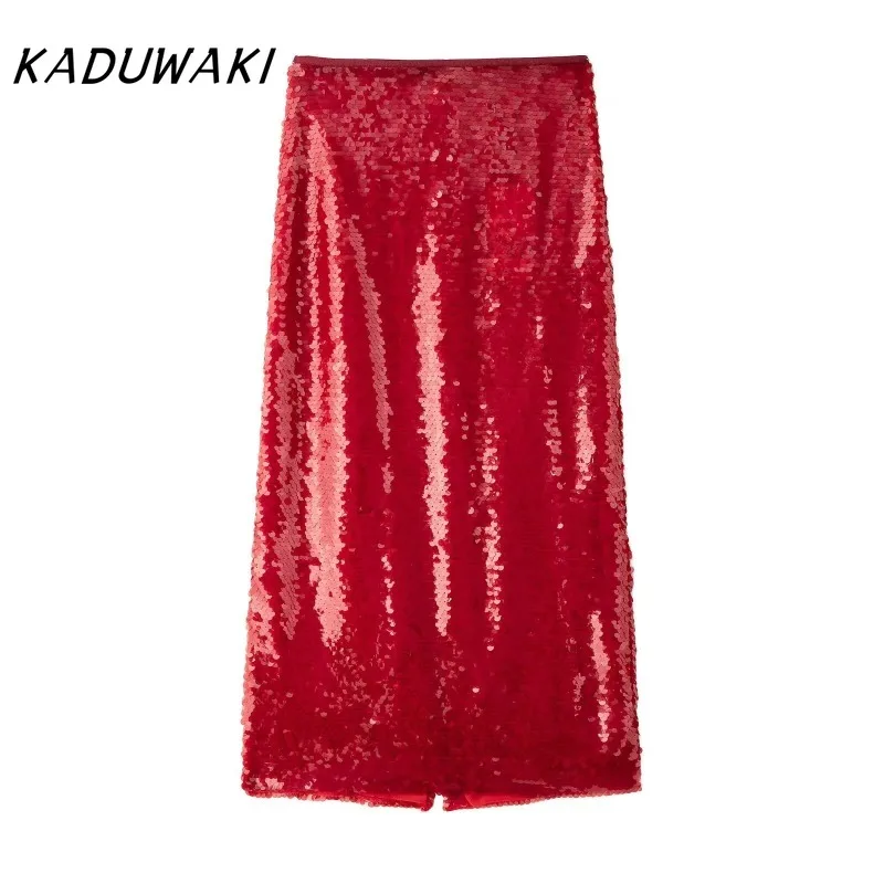 KADUWAKI корейские летние пикантные девушки ретро облегающие юбки с разрезом простой темперамент высокая талия украшение из бисера длинная юбка-миди
KADUWAKI корейские летние пикантные девушки ретро облегающие юбки с разрезом простой темперамент высокая талия украшение из бисера длинная юбка-миди