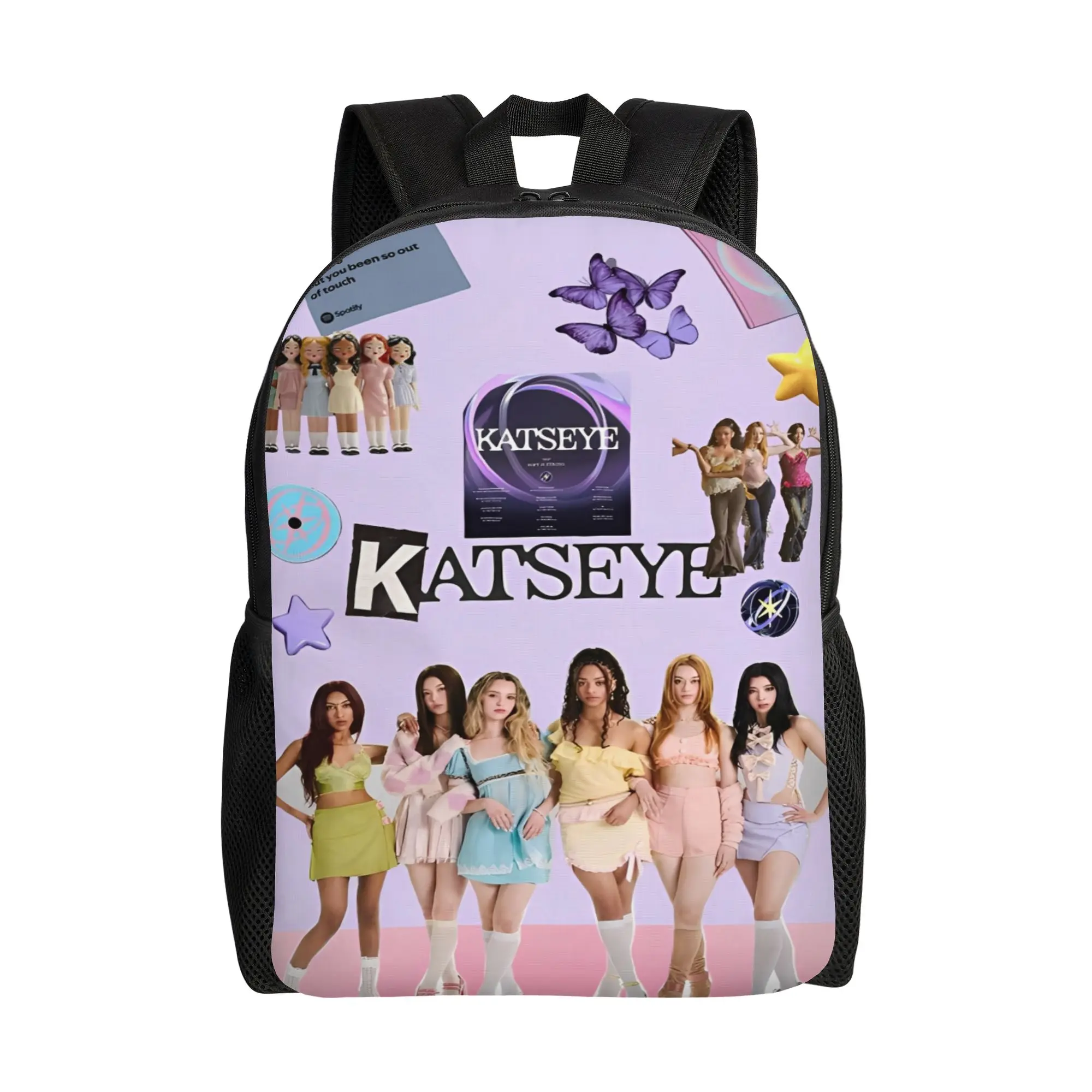 Katseye Kpop Music Backpack for Men Women Fashion Student Hiking Travel Daypack College Shoulder Bag with Pocket
Katseye Kpop Music Backpack for Men Women Fashion Student Hiking Travel Daypack College Shoulder Bag with Pocket