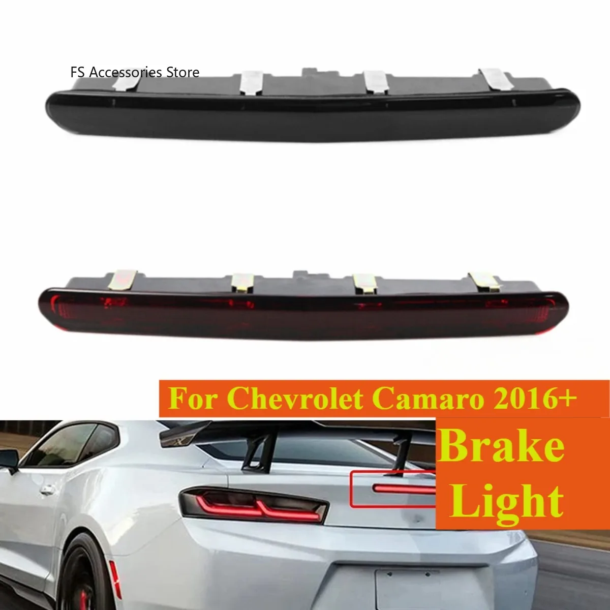 Светодиодный задний дополнительный стоп-сигнал (третий стоп-сигнал) для Chevrolet Camaro 2016+ с высоким креплением, дымчатый корпус, задний фонарь 84330249
Светодиодный задний дополнительный стоп-сигнал (третий стоп-сигнал) для Chevrolet Camaro 2016+ с высоким креплением, дымчатый корпус, задний фонарь 84330249