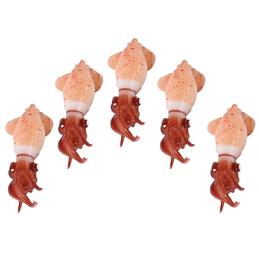 5pcs Simulation Squid Lifelike Pretend Food Figure Toy Models Lightweight Decor Artificial Ornament For Teaching Display
5pcs Simulation Squid Lifelike Pretend Food Figure Toy Models Lightweight Decor Artificial Ornament For Teaching Display