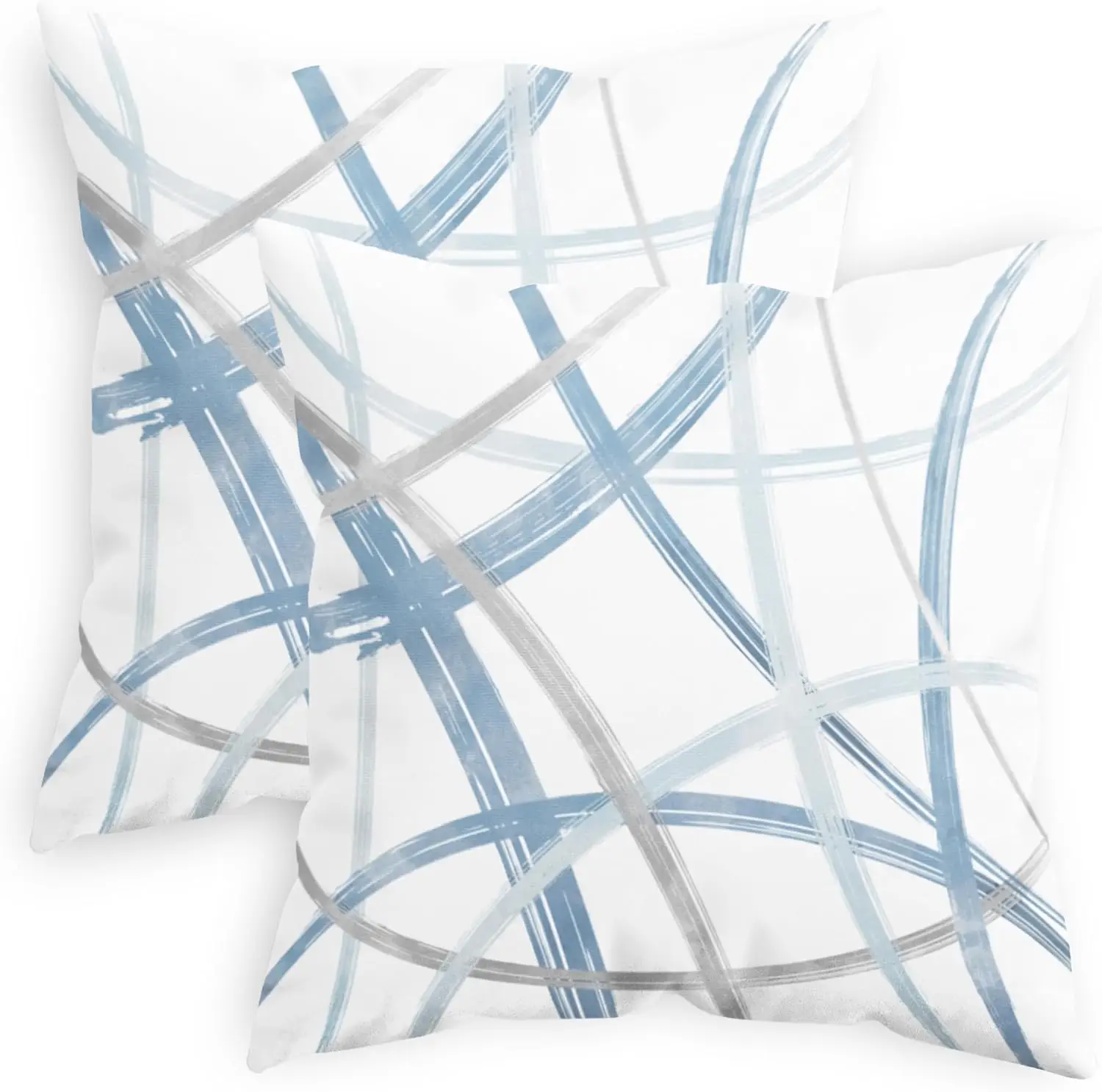 Throw Pillow Cases Pa Of 2 Cozy Fleece Arc-Shaped Abstract Geometric Lines Decorative Cushion Covers For Couch Bed Sofa 
Throw Pillow Cases Pa Of 2 Cozy Fleece Arc-Shaped Abstract Geometric Lines Decorative Cushion Covers For Couch Bed Sofa