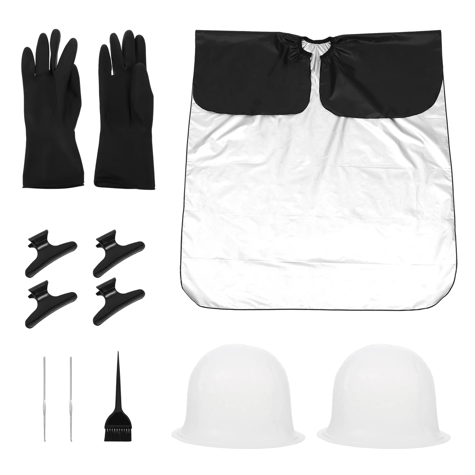 11 шт., набор для мелирования волос, силиконовые инструменты для краски, кепка, перчатки, накидка для домашнего салона, прочный подарок для защиты кожи для женщин
11 шт., набор для мелирования волос, силиконовые инструменты для краски, кепка, перчатки, накидка для домашнего салона, прочный подарок для защиты кожи для женщин