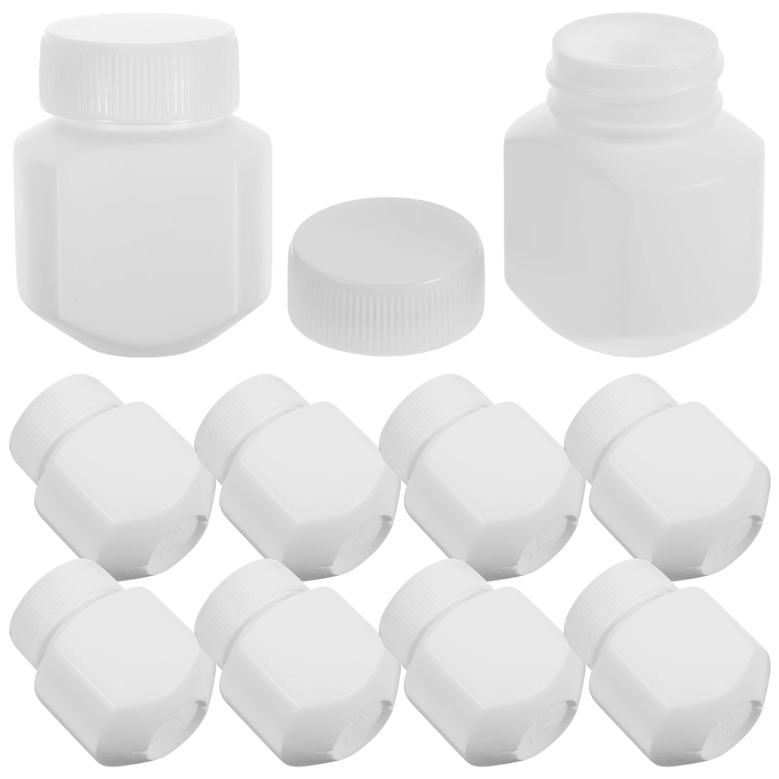 10pcs Hdpe Health Care Bottles Light Resistant Medicine Storage Organizer Travel Container Capsules Carrying
10pcs Hdpe Health Care Bottles Light Resistant Medicine Storage Organizer Travel Container Capsules Carrying