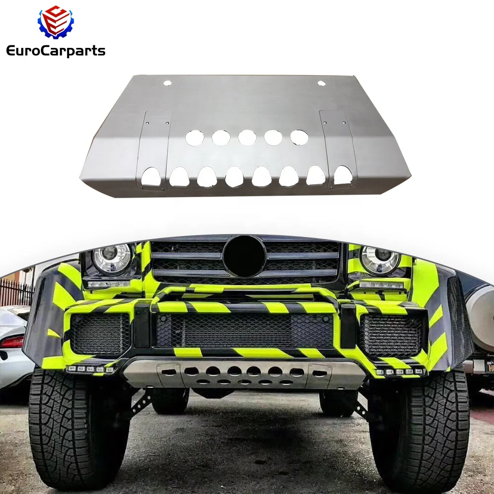 For G Class W463 G500 G550 G55 G63 G65 4x4 Wide Style Front Guard Skid Plate Under the Car Bumper
For G Class W463 G500 G550 G55 G63 G65 4x4 Wide Style Front Guard Skid Plate Under the Car Bumper