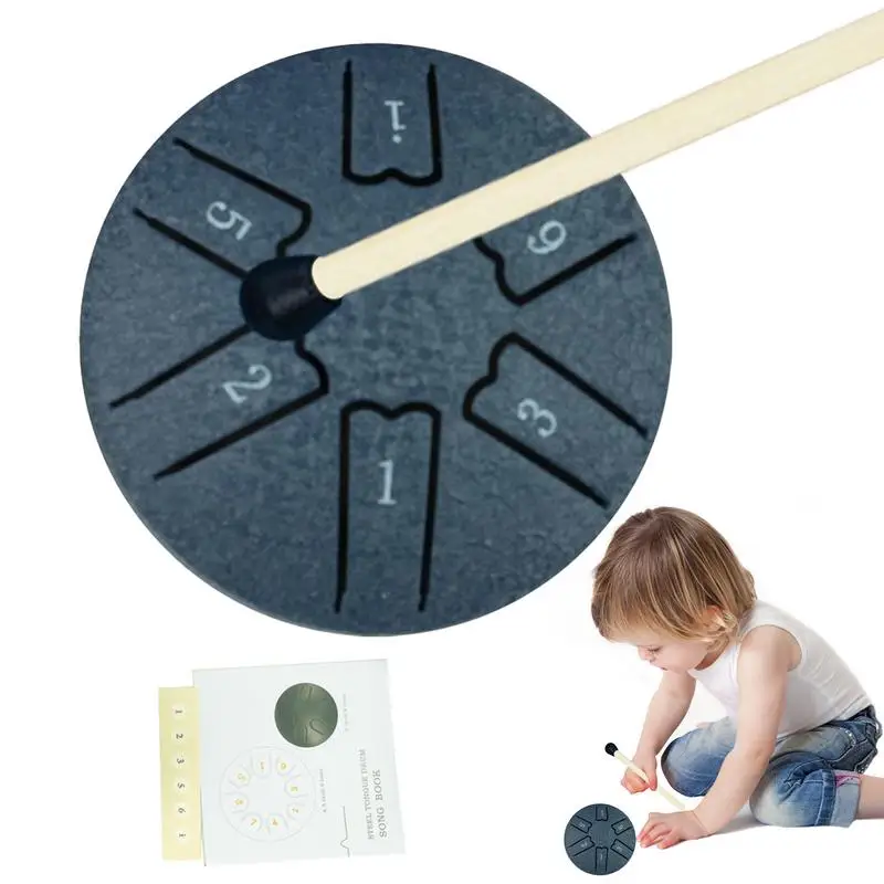 Steel Drum For Kids Ethereal Drum A-Key Tank Drum 6 Note 3 Inches Steel Drum Instrument Includes Mallet & Music Book For
Steel Drum For Kids Ethereal Drum A-Key Tank Drum 6 Note 3 Inches Steel Drum Instrument Includes Mallet & Music Book For