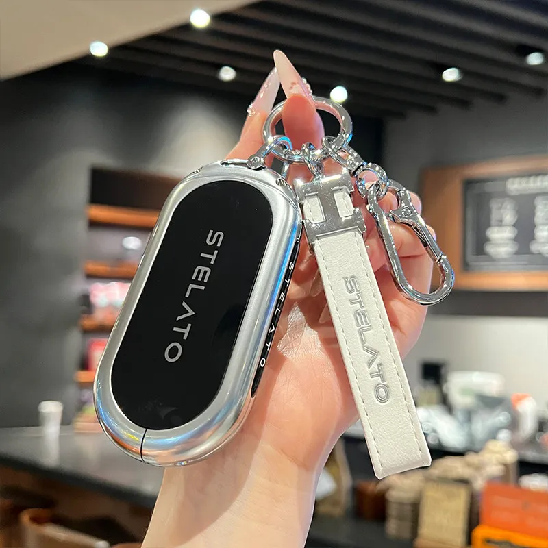 For Huawei Stelato S9 Range Extender / S9 Ultra Car Key Case Cover, Premium Zinc Alloy Frame + Leather Smart Remote Key
For Huawei Stelato S9 Range Extender / S9 Ultra Car Key Case Cover, Premium Zinc Alloy Frame + Leather Smart Remote Key