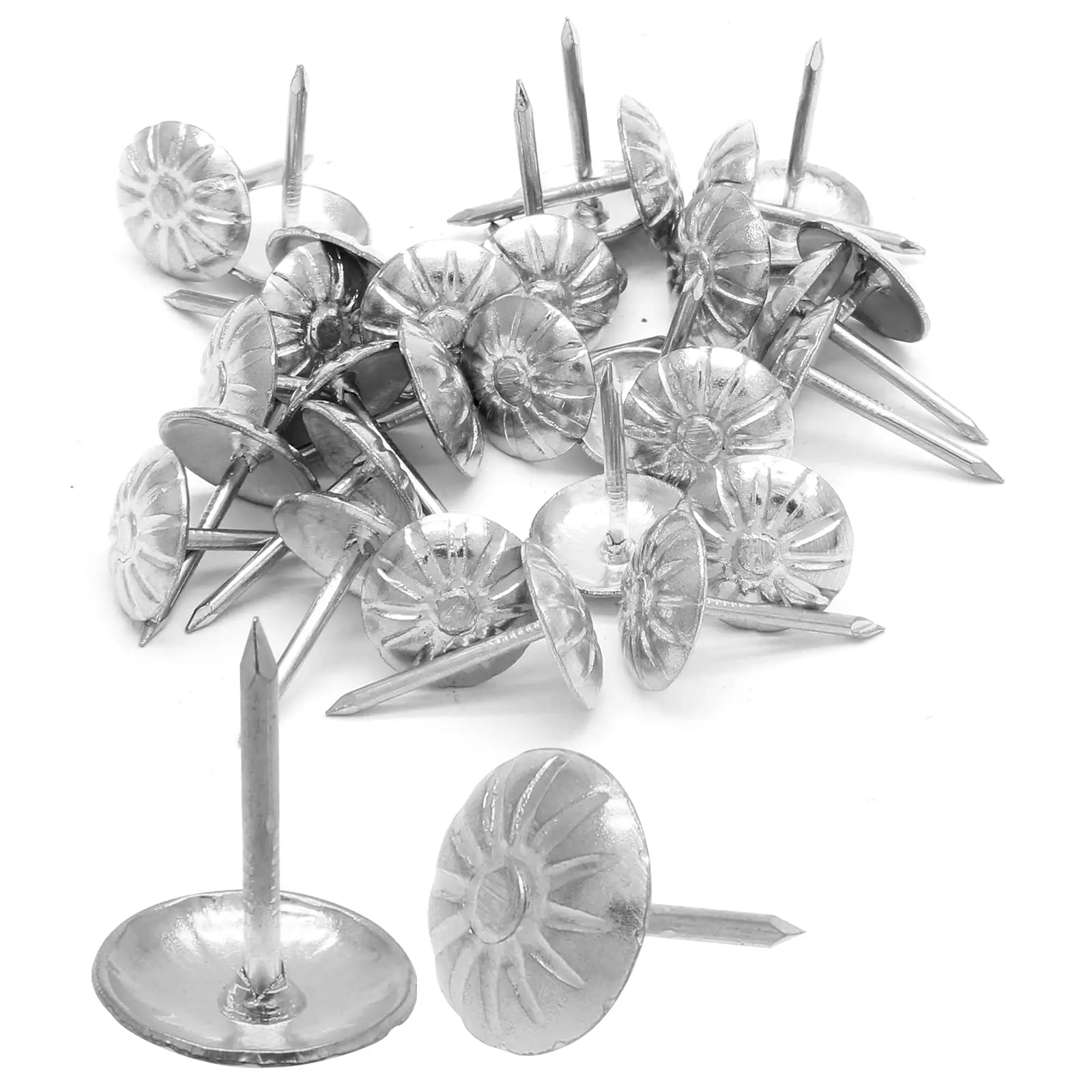 Retro silver interior decoration nails, decorative nails, furniture nail pins 11mm x 16mm/0.43 inches x 0.63 inches, interior de
Retro silver interior decoration nails, decorative nails, furniture nail pins 11mm x 16mm/0.43 inches x 0.63 inches, interior de
