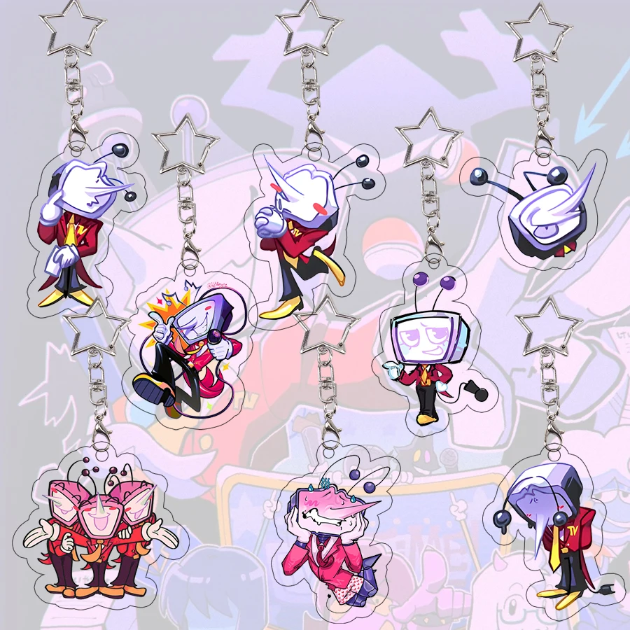 TV Deltarune Acrylic Keychain Game Anime Cartoon Tenna Cosplay Props Keyring Role Exquisite Bag Pendant Collection Festival Gift
TV Deltarune Acrylic Keychain Game Anime Cartoon Tenna Cosplay Props Keyring Role Exquisite Bag Pendant Collection Festival Gift