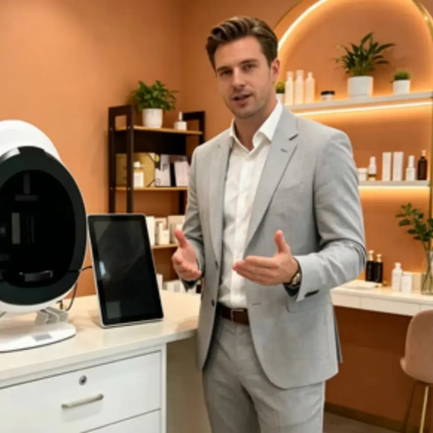 Q2 3D Magic Mirror Skin Analyzer Skin Detect Analysis Moisture Equipment Portable Face Scanner Skin Analysis Machine
Q2 3D Magic Mirror Skin Analyzer Skin Detect Analysis Moisture Equipment Portable Face Scanner Skin Analysis Machine