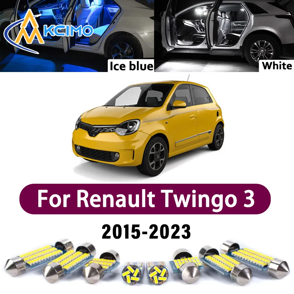 High Lumen CANBUS Error Free LED Interior Light Kit For Renault Twingo 3 III MK3 2015-2023 Trunk Reading Dome Lamp Bulbs Set
High Lumen CANBUS Error Free LED Interior Light Kit For Renault Twingo 3 III MK3 2015-2023 Trunk Reading Dome Lamp Bulbs Set