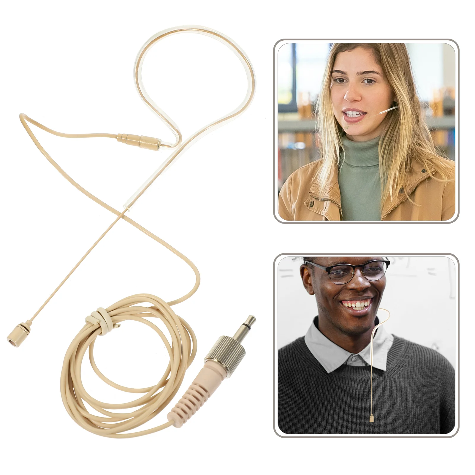 Ear-hanging Microphone Headset for Speaker Microphones Head-mounted Vocal Condenser
Ear-hanging Microphone Headset for Speaker Microphones Head-mounted Vocal Condenser