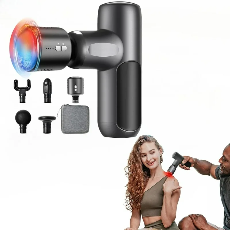 Electric Deep Tissue Massage Gun Mini Cold Heat Massage Gun for Arms Back Legs & Full Body, Portable Device for Sport
Electric Deep Tissue Massage Gun Mini Cold Heat Massage Gun for Arms Back Legs & Full Body, Portable Device for Sport