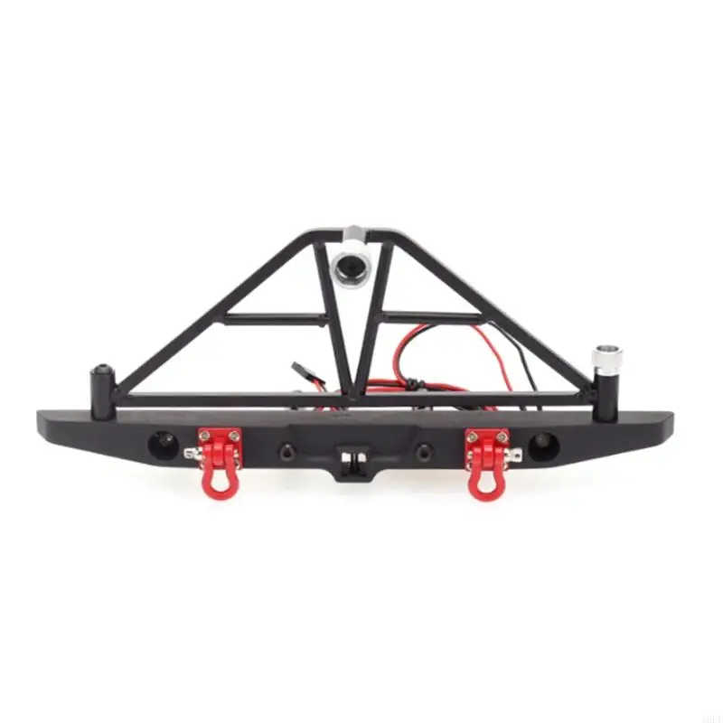 16FE Metal Front Rear Bumper with 2 Led Lights for 1/10 Crawler Car Axial SCX10
16FE Metal Front Rear Bumper with 2 Led Lights for 1/10 Crawler Car Axial SCX10
