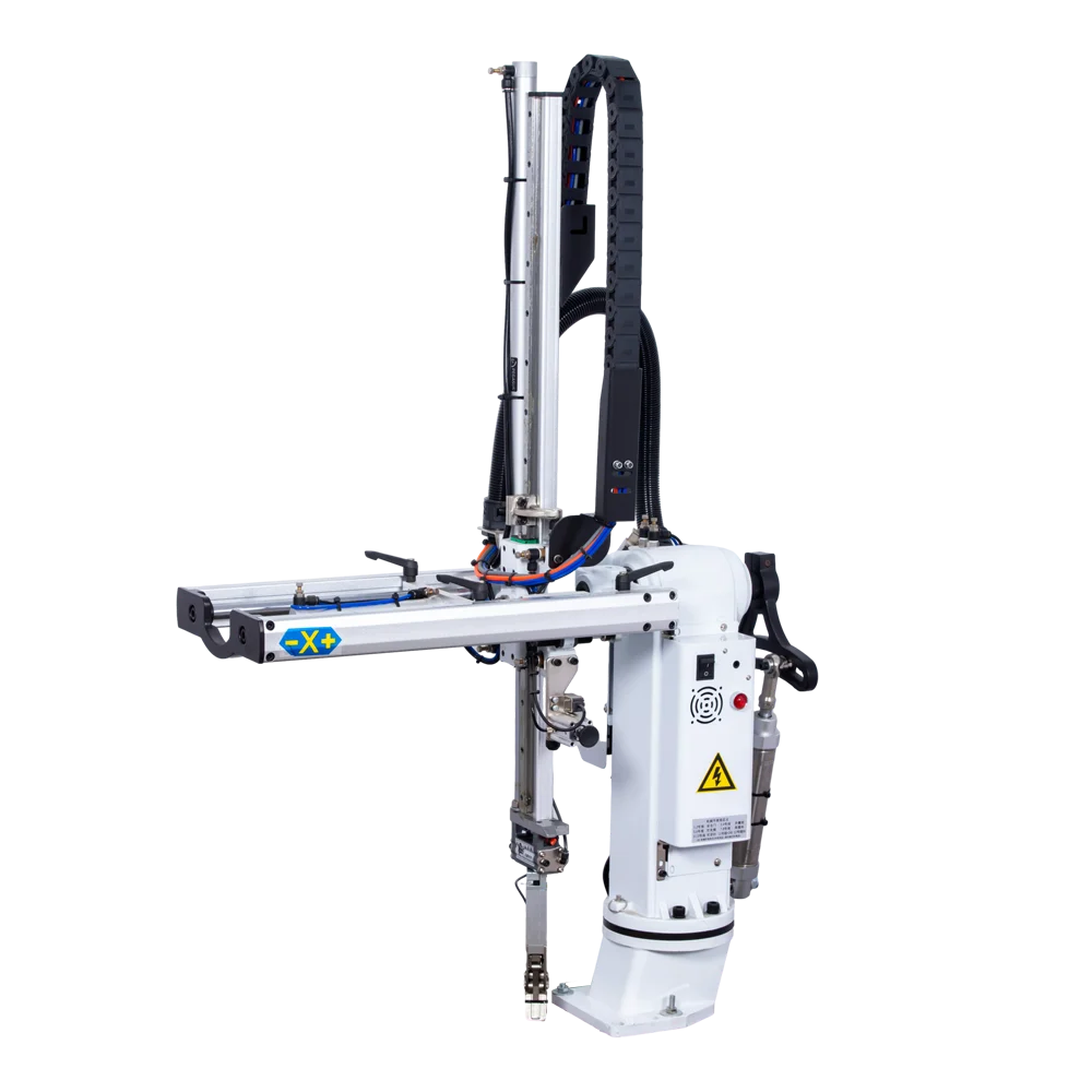 Swing Arm Robot Three Servo 5 Axis Servo numerical control Robot Plastic Injection Molding Machine Extruder Blow Molding Machine
Swing Arm Robot Three Servo 5 Axis Servo numerical control Robot Plastic Injection Molding Machine Extruder Blow Molding Machine