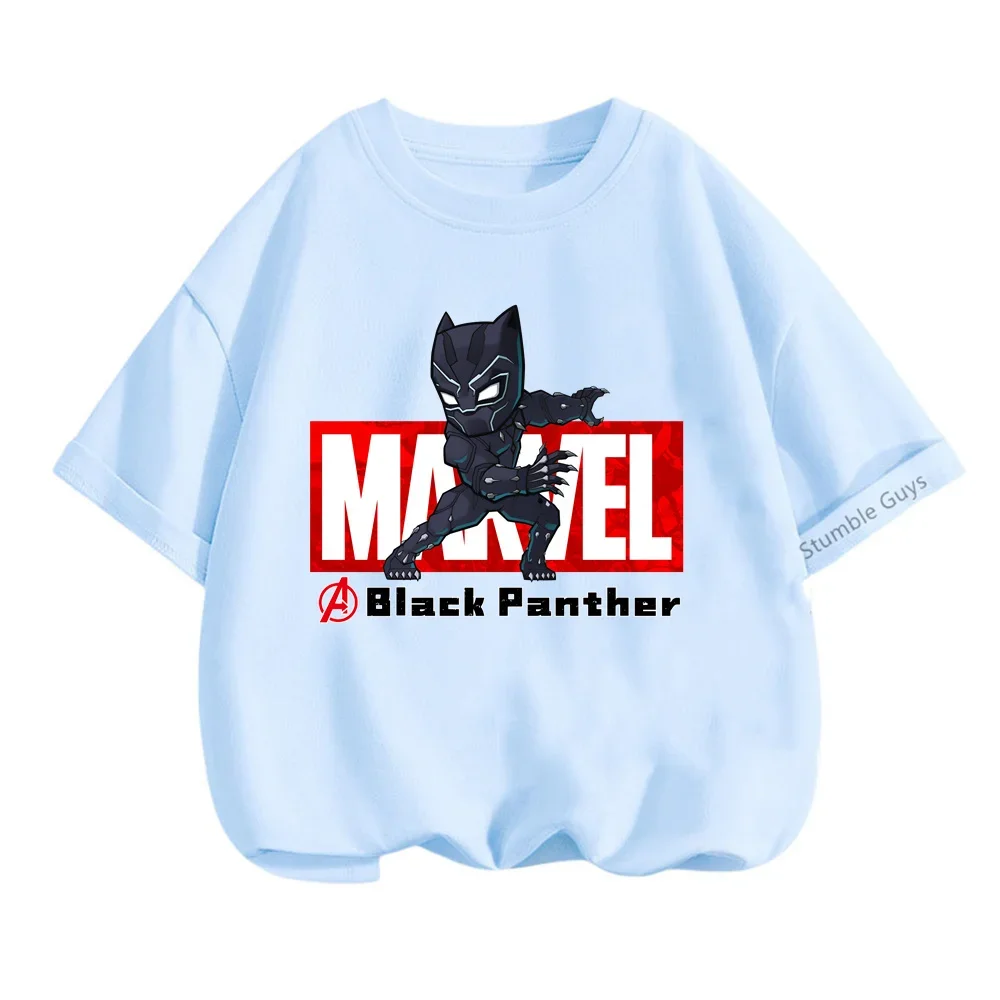 Black Panther T-shirt Kids Casual Boys Clothes Girls Funny Marvel Harajoku Streetwear Tops 3-14y Teen Short Sleeve
Black Panther T-shirt Kids Casual Boys Clothes Girls Funny Marvel Harajoku Streetwear Tops 3-14y Teen Short Sleeve