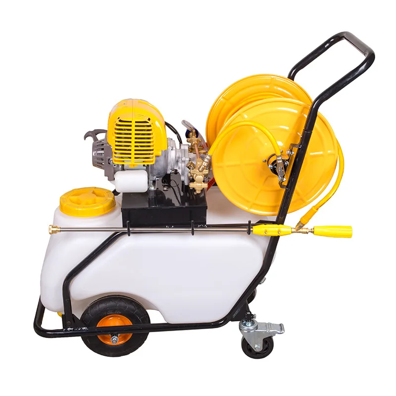 Hand Trolley 50L High Pressure Pesticide Spraying Machine Low Noise Sprayer For Greenhouse Garden And Agricultural Pest Control
Hand Trolley 50L High Pressure Pesticide Spraying Machine Low Noise Sprayer For Greenhouse Garden And Agricultural Pest Control