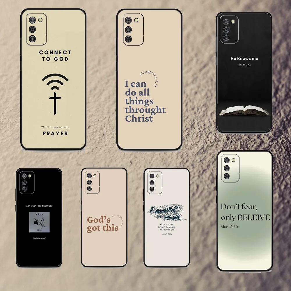 Bible Verse Jesus Christ Christian Phone Case For Samsung S23,22,21FE 20,10lite 9,8,5plus 6,7edge Note20,20ultra Black Silicone
Bible Verse Jesus Christ Christian Phone Case For Samsung S23,22,21FE 20,10lite 9,8,5plus 6,7edge Note20,20ultra Black Silicone