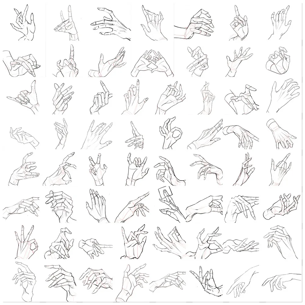 62Pcs Drawing Hand Exercises Series Stickers Suitcase Phone Case Water Bottle Waterproof Decoration Diy Sticker Packs
62Pcs Drawing Hand Exercises Series Stickers Suitcase Phone Case Water Bottle Waterproof Decoration Diy Sticker Packs
