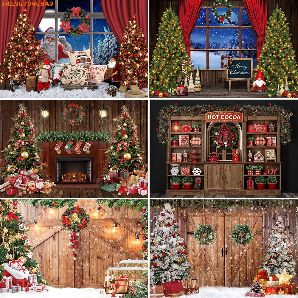 Christmas Backdrop Tree Gift Window Fireplace Baby Family Portrait Photocall Photography Backgrounds for Photo Studio
Christmas Backdrop Tree Gift Window Fireplace Baby Family Portrait Photocall Photography Backgrounds for Photo Studio