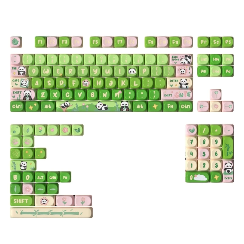 PBT Keycap Set 131Keys Candy Bear Theme MOA Height Keycaps For Mechanical Keypad 601D
PBT Keycap Set 131Keys Candy Bear Theme MOA Height Keycaps For Mechanical Keypad 601D