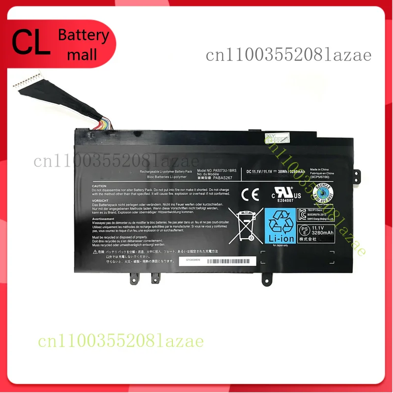 Новый оригинальный OEM аккумулятор PA5073U-1BRS 38 Втч для Toshiba Satellite U920 U920T U925T
Новый оригинальный OEM аккумулятор PA5073U-1BRS 38 Втч для Toshiba Satellite U920 U920T U925T