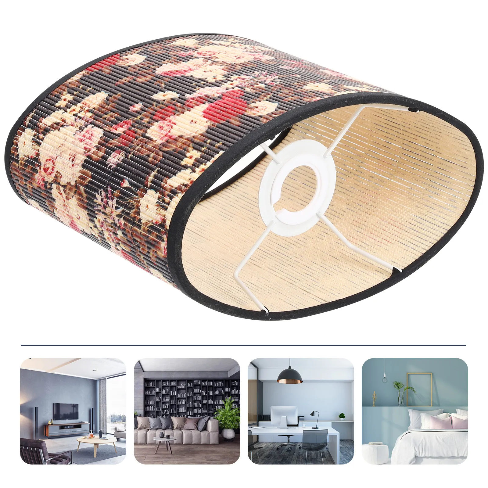 Bamboo Lamp Shades Table Replacement Cover Oval Warmth Bedroom Living Study Durable Sturdy Easy Install Remove Dust Proof
Bamboo Lamp Shades Table Replacement Cover Oval Warmth Bedroom Living Study Durable Sturdy Easy Install Remove Dust Proof