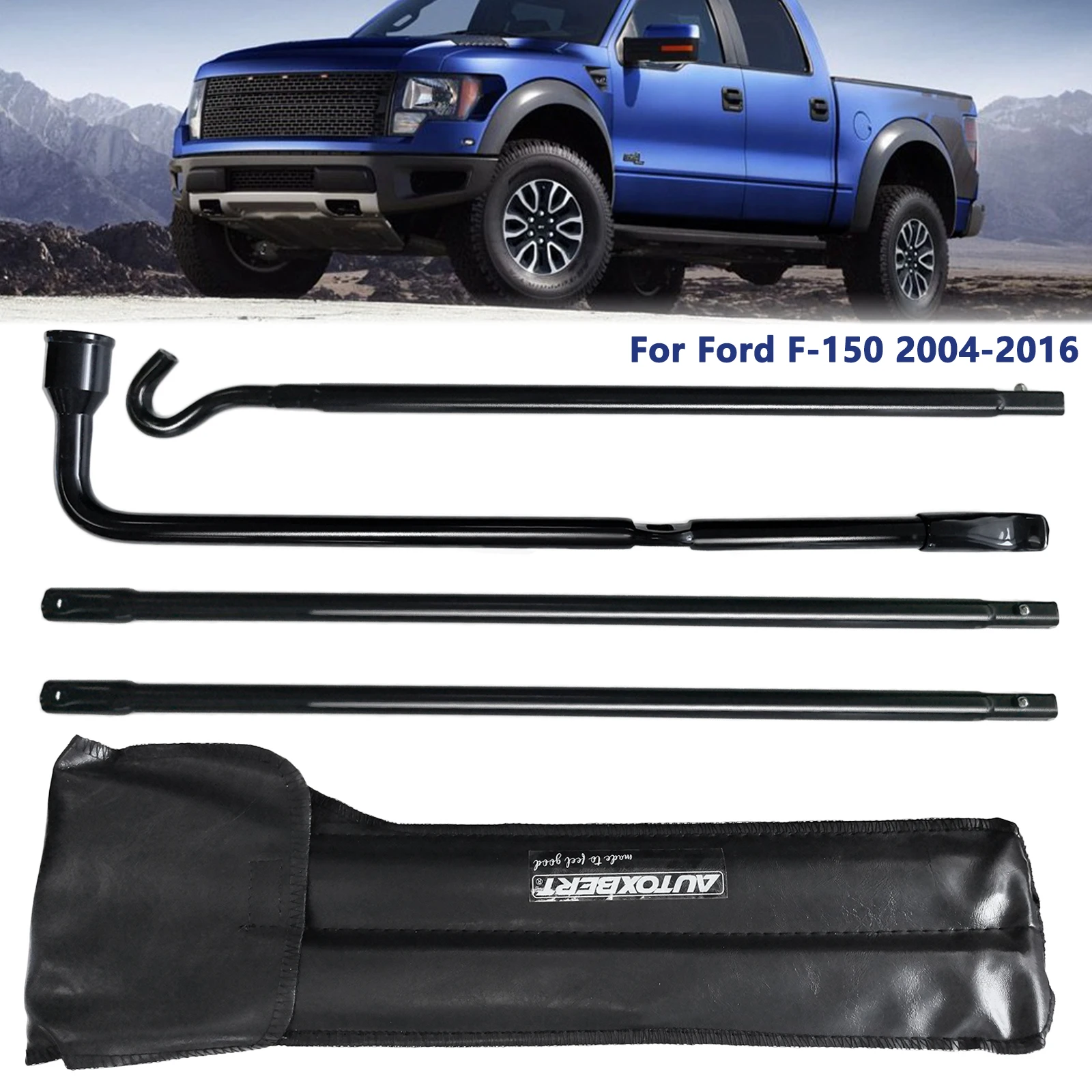 Spare Tire Jack Handle Wheel Lug Wrench For Ford F150 2004-2016 Tire Repair Tool
Spare Tire Jack Handle Wheel Lug Wrench For Ford F150 2004-2016 Tire Repair Tool