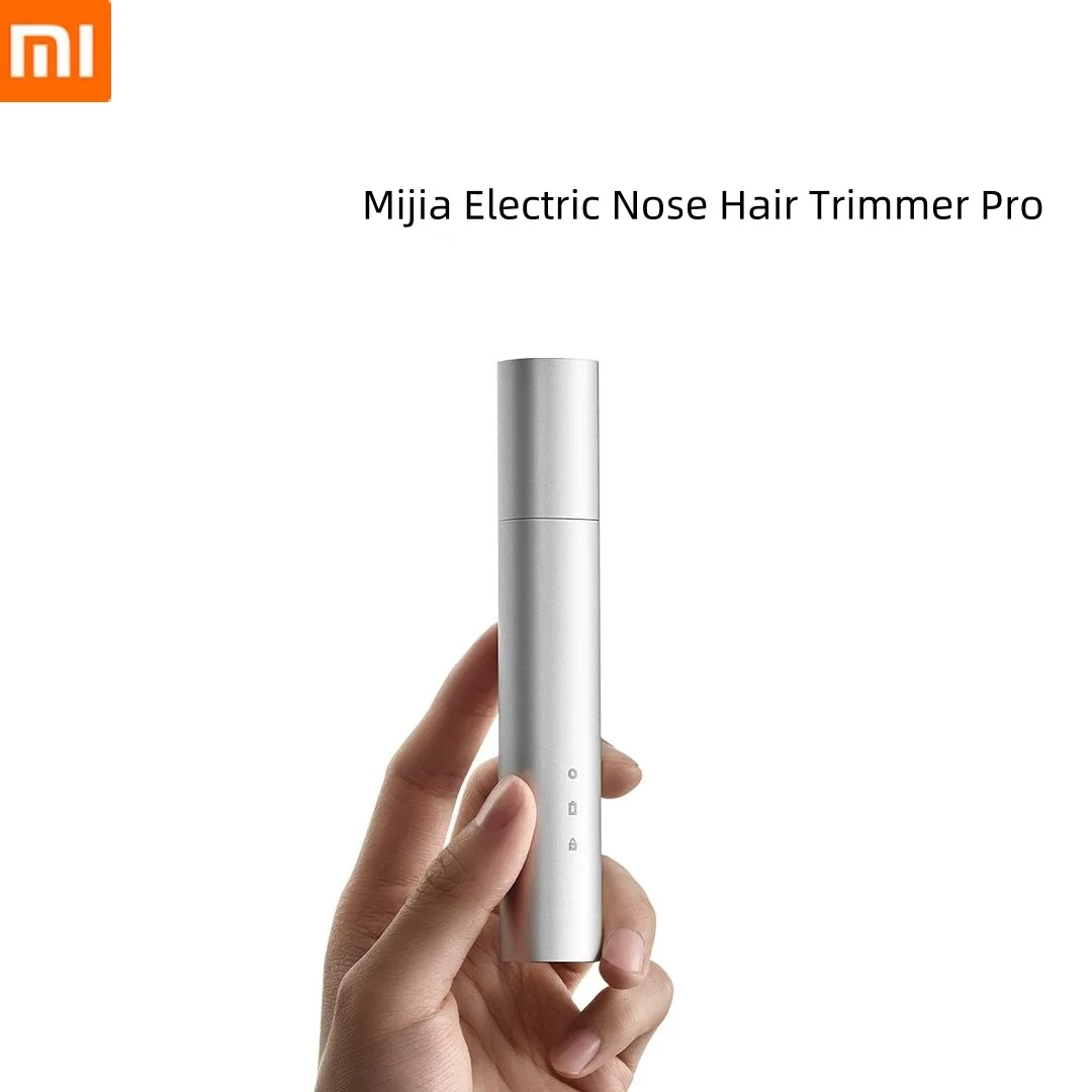 Xiaomi Mijia Electric Nose Hair Trimmer Pro Aluminum Alloy Portable 11° Oblique Blade Painless Nose Ear Hair Clipper for Men
Xiaomi Mijia Electric Nose Hair Trimmer Pro Aluminum Alloy Portable 11° Oblique Blade Painless Nose Ear Hair Clipper for Men
