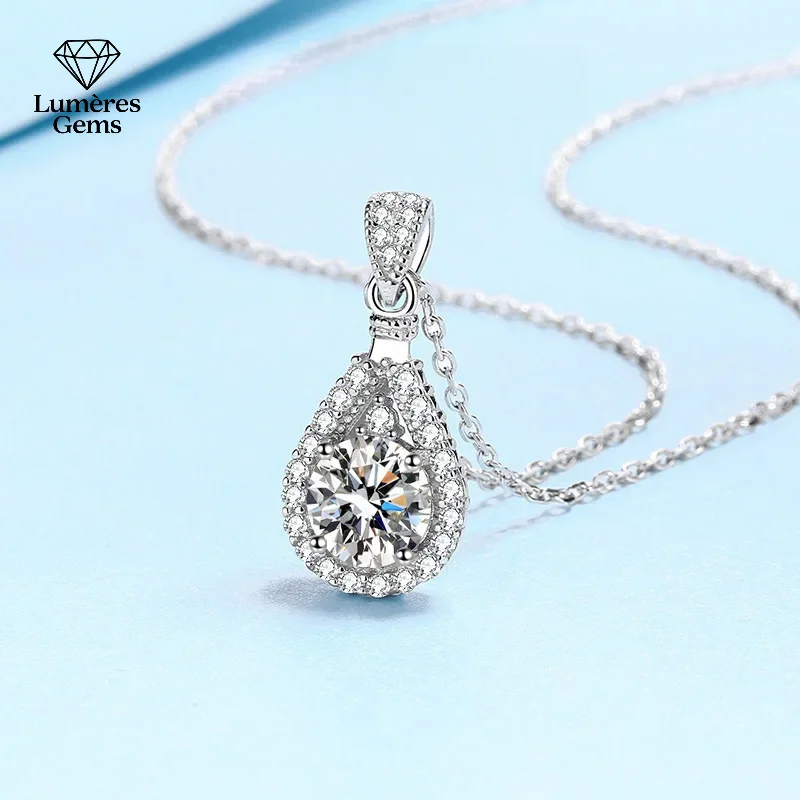 Капля воды PT950 платина настоящий муассанит D цвет ожерелье для женщин 1/2/3/5 карат бриллиантовый кулон для подруги сверкающие ювелирные изделия
Капля воды PT950 платина настоящий муассанит D цвет ожерелье для женщин 1/2/3/5 карат бриллиантовый кулон для подруги сверкающие ювелирные изделия