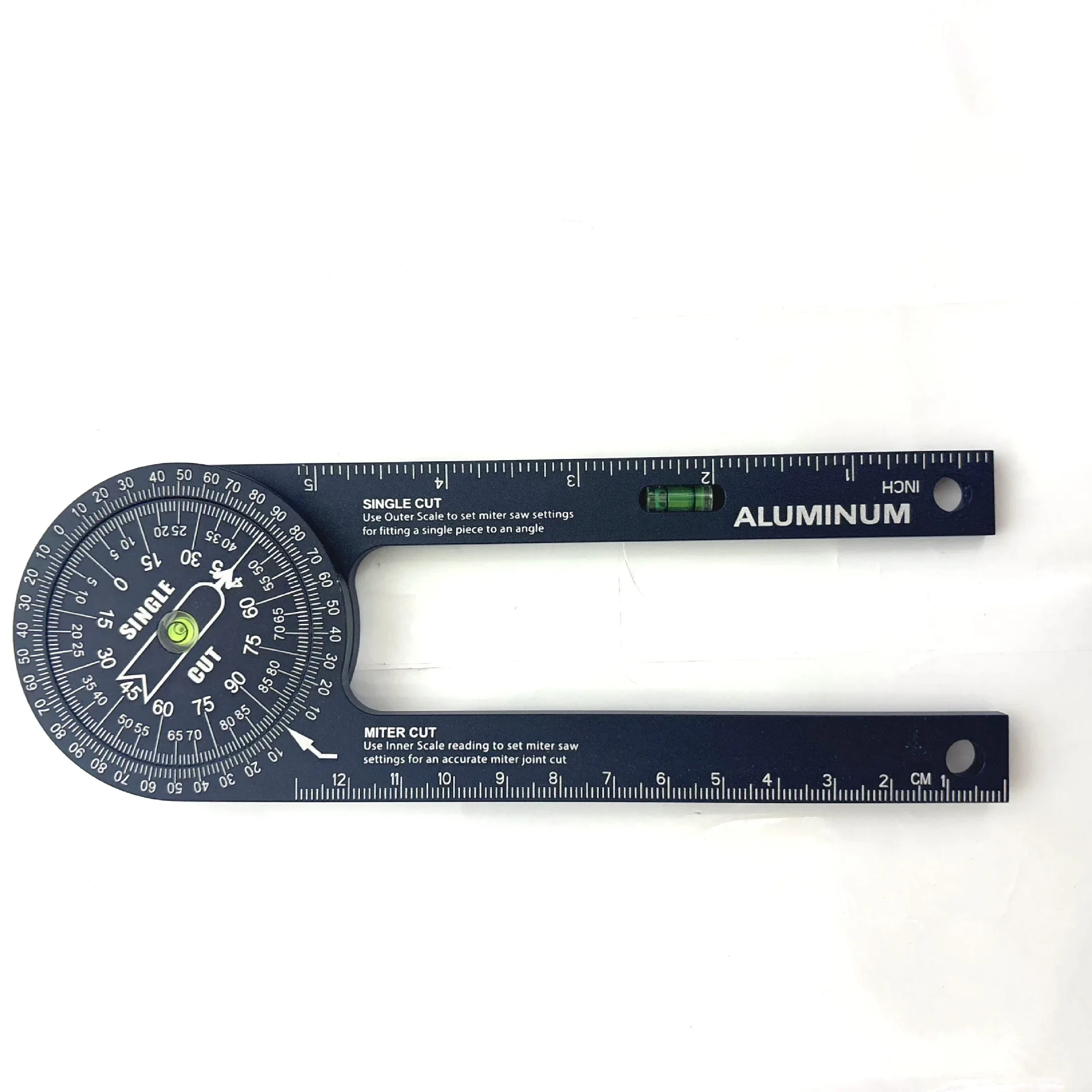 360 Degree Angle Finder Protractor Ruler Woodworking Miter Measuring Tool Cutting Positioning Gauge for Carpentry Tool
360 Degree Angle Finder Protractor Ruler Woodworking Miter Measuring Tool Cutting Positioning Gauge for Carpentry Tool