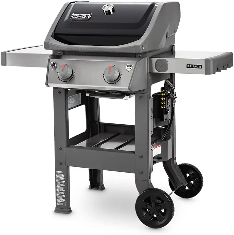 Weber Spirit II E-210 жидкий пропановый гриль с 2 конфорками, 48 x 26 x 57 дюймов, черный
Weber Spirit II E-210 жидкий пропановый гриль с 2 конфорками, 48 x 26 x 57 дюймов, черный