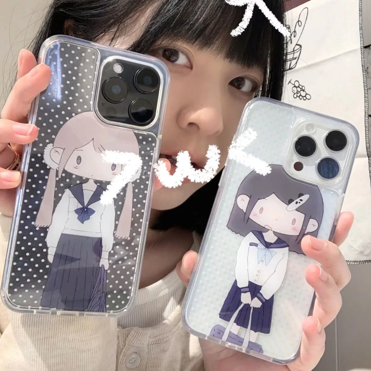 SEIRASSIM Cute cartoon girl shockproof phone case for iphone 16 pro max 15 plus 14 13 11 back cover for iphone 12 pro xr xsmax x
SEIRASSIM Cute cartoon girl shockproof phone case for iphone 16 pro max 15 plus 14 13 11 back cover for iphone 12 pro xr xsmax x