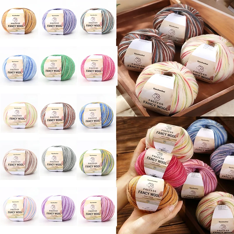 Merino Wool Yarn Baby Wool Hand Knitted Crochet Scarf Clothes Yarn Clothes Hats 50g/roll DIY
Merino Wool Yarn Baby Wool Hand Knitted Crochet Scarf Clothes Yarn Clothes Hats 50g/roll DIY