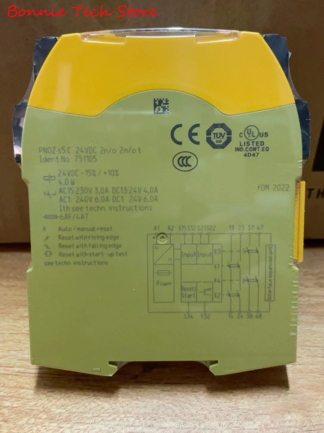 751105 for PILZ PNOZsigma safety relay (standalone), PNOZ s5 C 24VDC 2 n/o 2 n/o t
751105 for PILZ PNOZsigma safety relay (standalone), PNOZ s5 C 24VDC 2 n/o 2 n/o t
