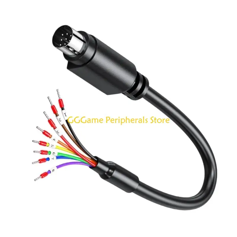 U55B 6/8Pin Male to Wire End Connecter Adapter RS232/RS422/RS485 Communication Cable
U55B 6/8Pin Male to Wire End Connecter Adapter RS232/RS422/RS485 Communication Cable