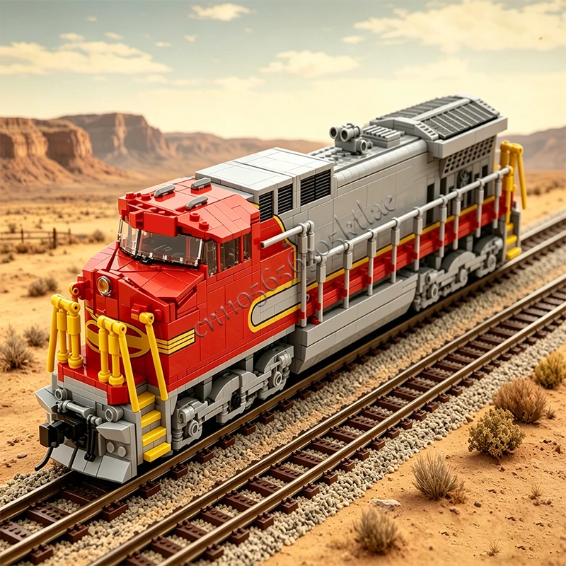 2160 Parts MOC City Transportation Large Train Head Model Custom Puzzle Bricks DIY Creative Assembly Kids Puzzle Christmas Gift
2160 Parts MOC City Transportation Large Train Head Model Custom Puzzle Bricks DIY Creative Assembly Kids Puzzle Christmas Gift