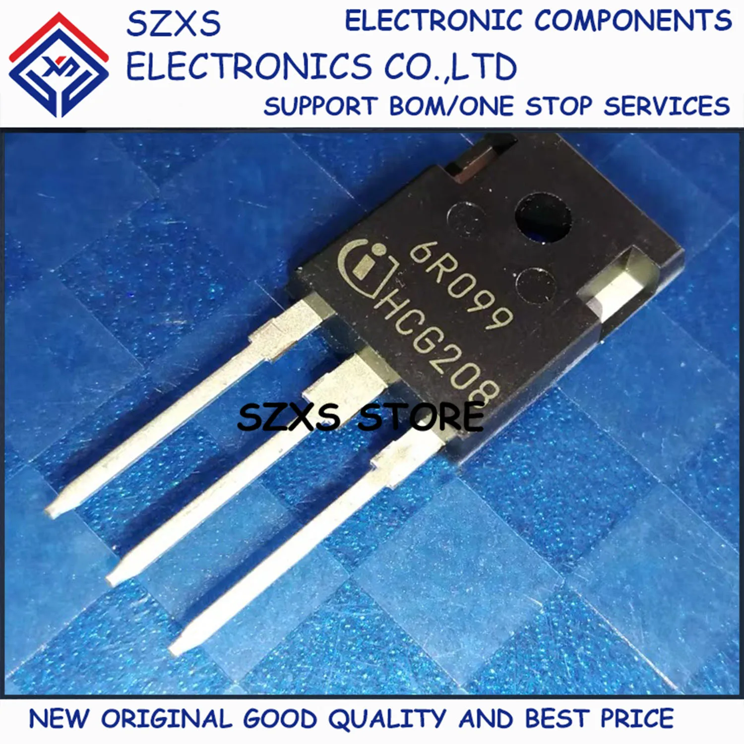 New Original 5Pcs 6R099 IPW60R099CP TO-247 600V 38A MOSFET Field Effect Transistor In Stock Electronic Components Good Quality
New Original 5Pcs 6R099 IPW60R099CP TO-247 600V 38A MOSFET Field Effect Transistor In Stock Electronic Components Good Quality