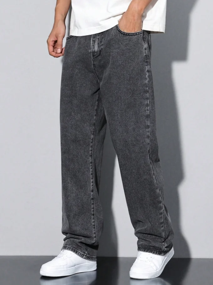 2026 New Style Streetwear Straight-Leg Jeans for Men, Fashionable Straight-Leg Loose-Fit Denim Pants
2026 New Style Streetwear Straight-Leg Jeans for Men, Fashionable Straight-Leg Loose-Fit Denim Pants