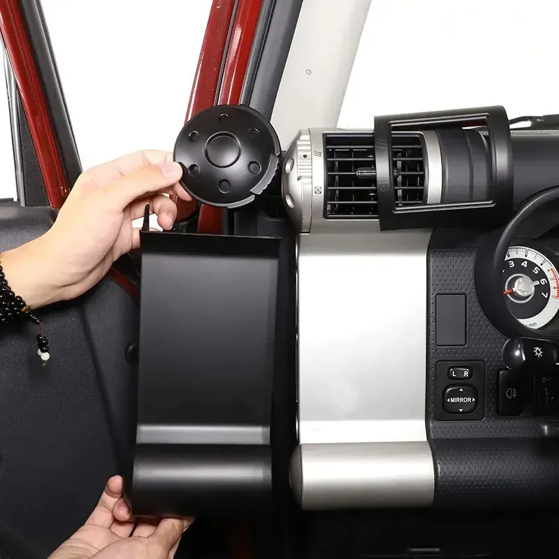 For Toyota FJ Cruiser 2007-2021 ABS Carbon Fiber Car Dashboard Side Air Outlet Frame Decorate Car Accessories
For Toyota FJ Cruiser 2007-2021 ABS Carbon Fiber Car Dashboard Side Air Outlet Frame Decorate Car Accessories