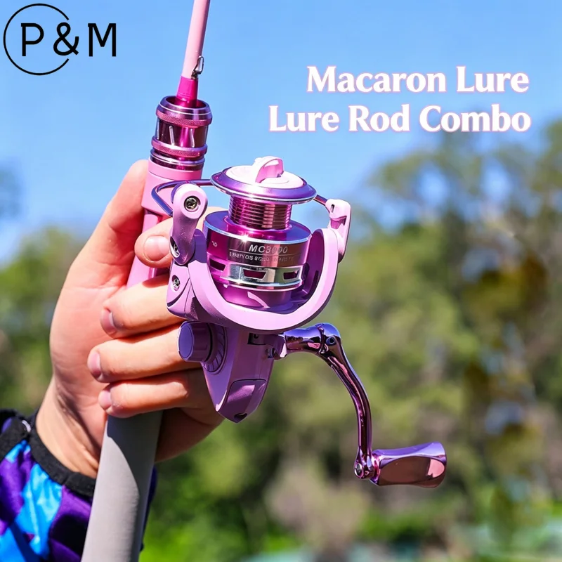Pink Macaron UL Carbon Lure Fishing Rod Long Cast Saltwater Spinning Rod For Ladies Micro Fishing Black Bass Casting Rod
Pink Macaron UL Carbon Lure Fishing Rod Long Cast Saltwater Spinning Rod For Ladies Micro Fishing Black Bass Casting Rod